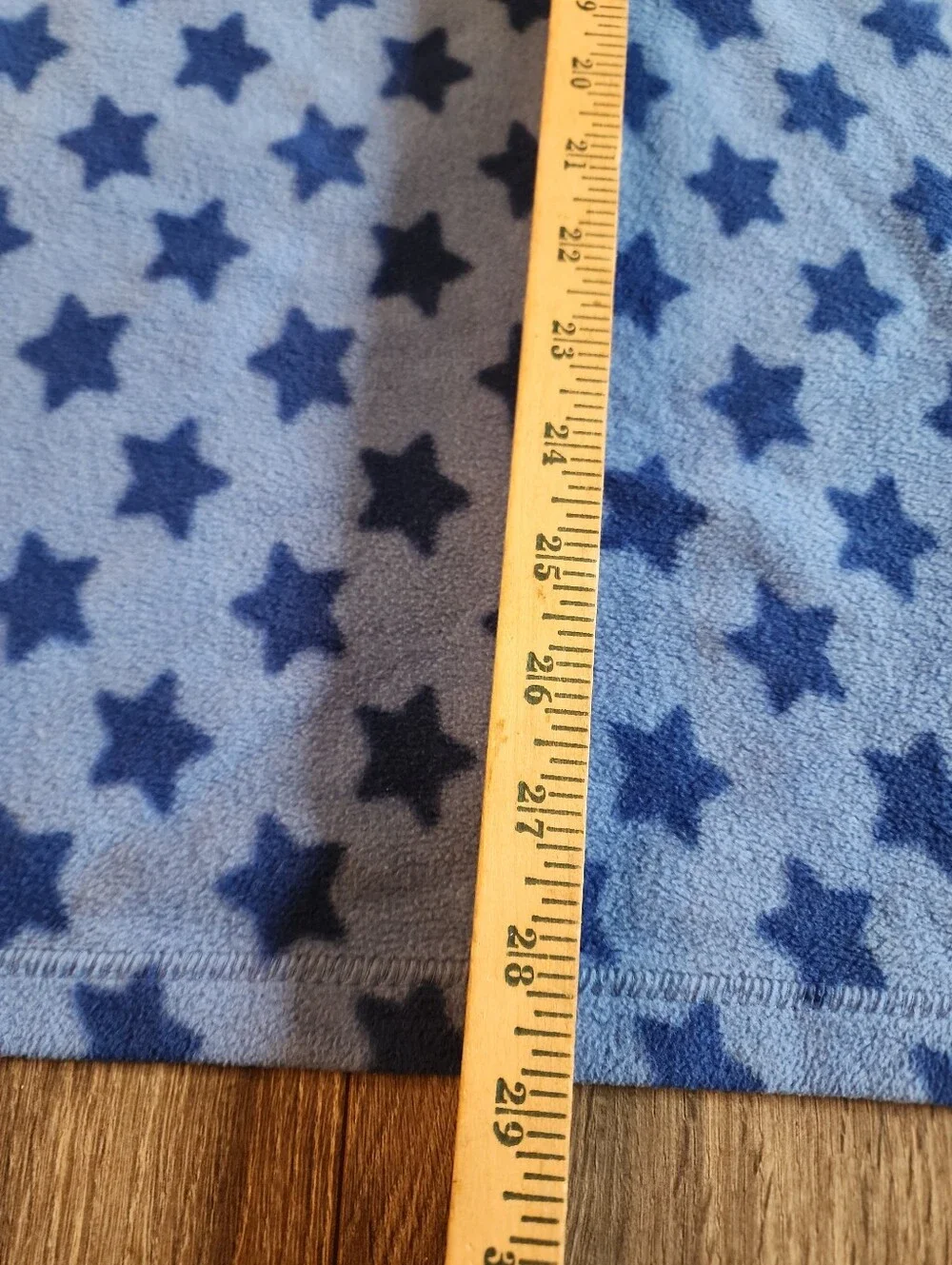 Baby Starters Blue Navy Star Fleece Blanket Lovey 2012 Rashti Stars